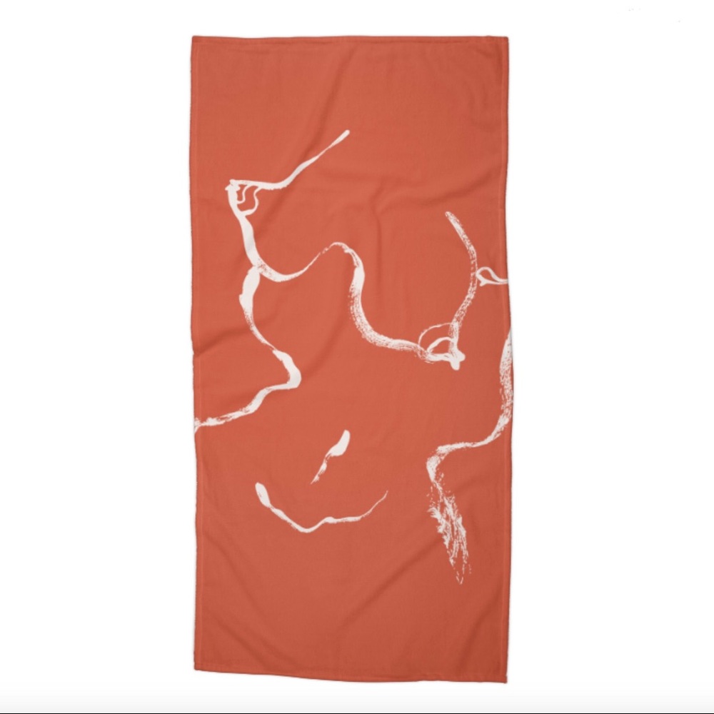 custom threadless artist towel